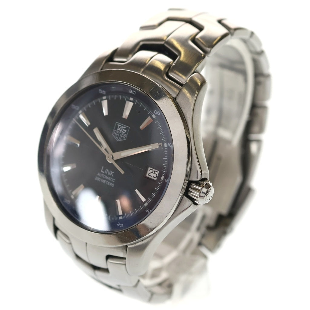 TAG HEUER(タグホイヤー) WJF2112 リンク ネイビー文字盤 SS/AT ステンレス 自動巻き 腕時計