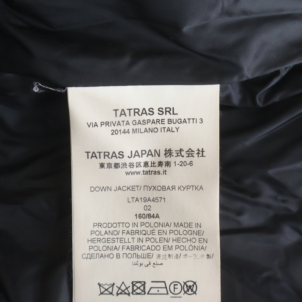 TATRAS(タトラス) ラヴィアナ ダウンコート ブラック 02 LTA19A4571 レディース