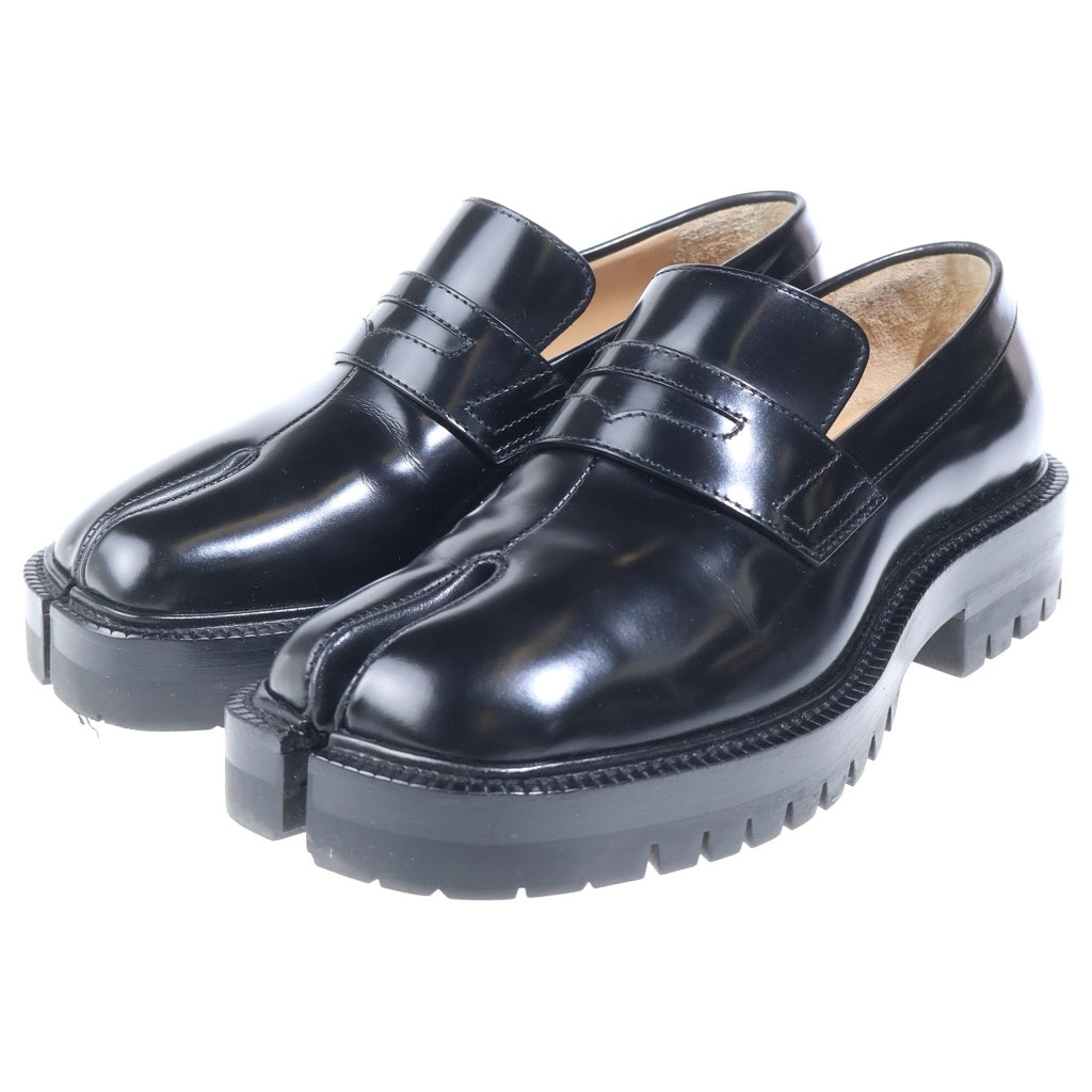 Maison Martin Margiela(メゾンマルタンマルジェラ) タビ ローファー ブラック レザー 36 S58WR0110 レディース