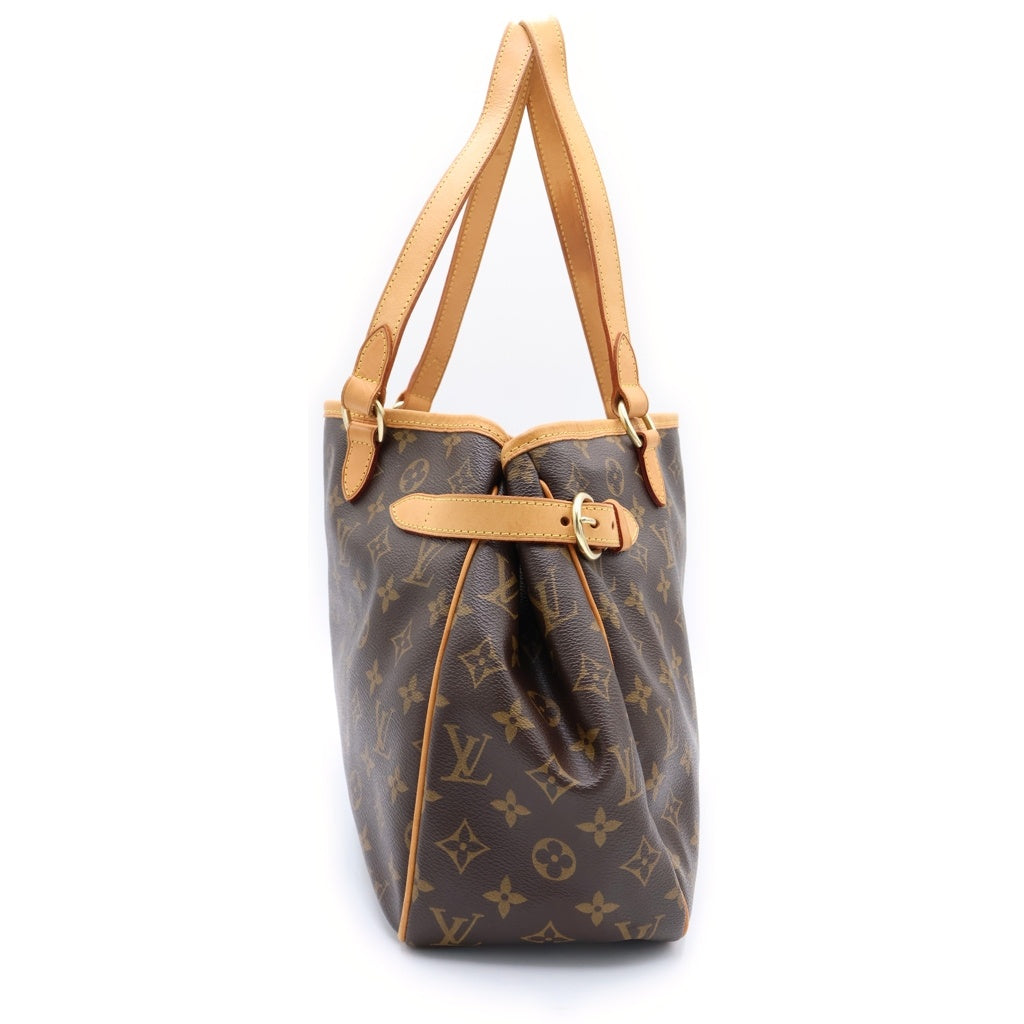 LOUIS VUITTON バティニョール トートバッグ モノグラム レザー 【公式