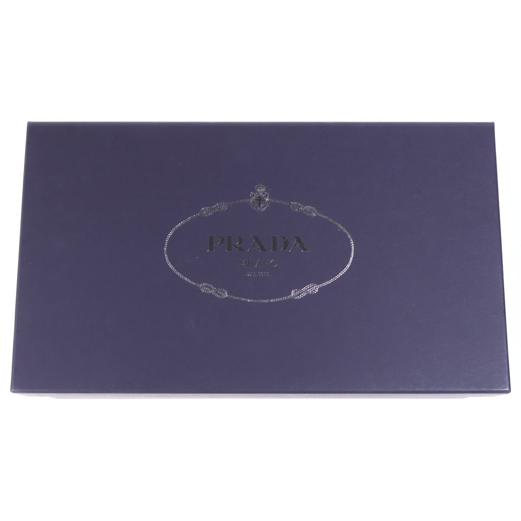 PRADA(プラダ) ドライビングシューズ フラットシューズ ネイビー 36 1DD070 レディース