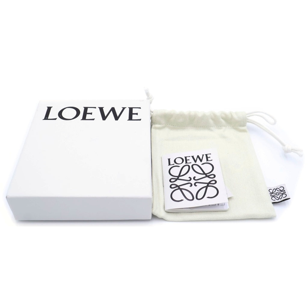 LOEWE(ロエベ) ×スナ・フジタ マンドラゴラ バイフォールド コンパクトウォレット 二つ折り財布 グレージュ レザー レディース