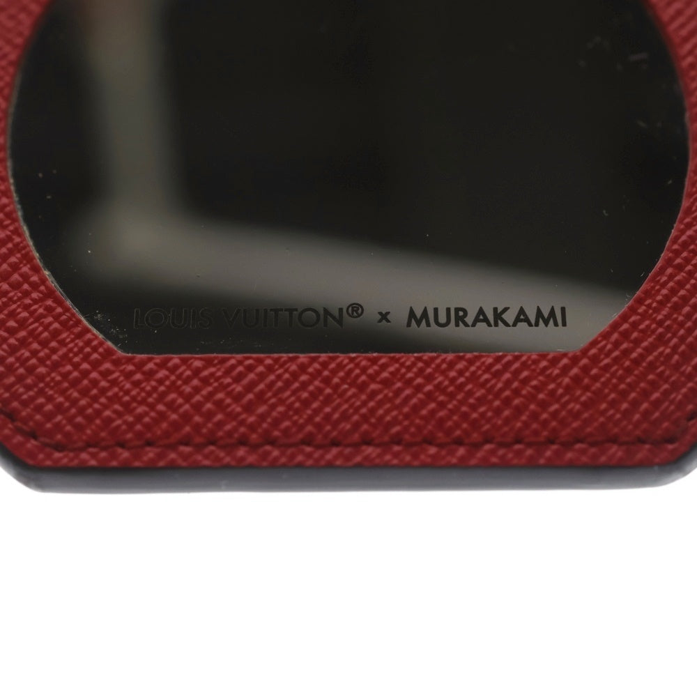LOUIS VUITTON(ルイヴィトン) ×TM バッグチャーム LVミニミラー チェリー バッグチャーム ブラウン×レッド M02830 ゴールド金具 レディース