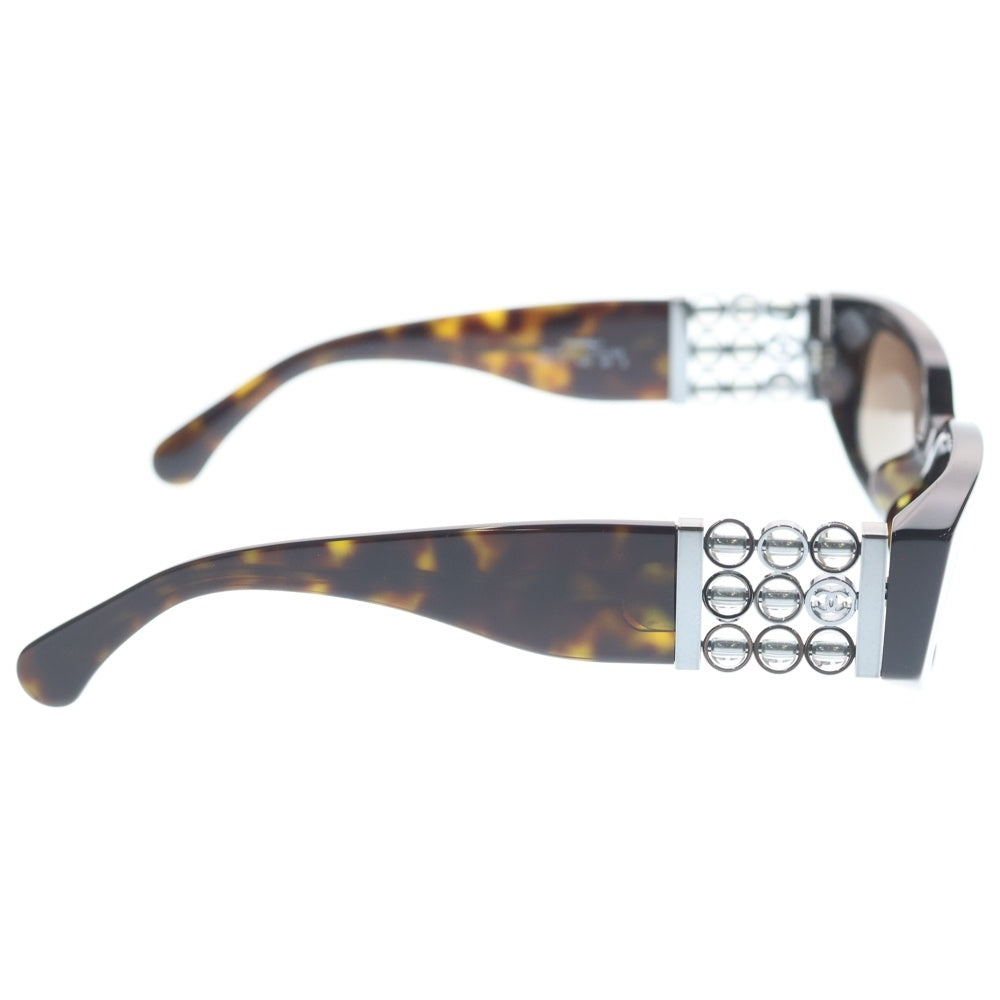 CHANEL(シャネル) オーバルシェイプ サングラス ブラウンフレーム ブラウンレンズ アセテート 53□17 5544-A レディース