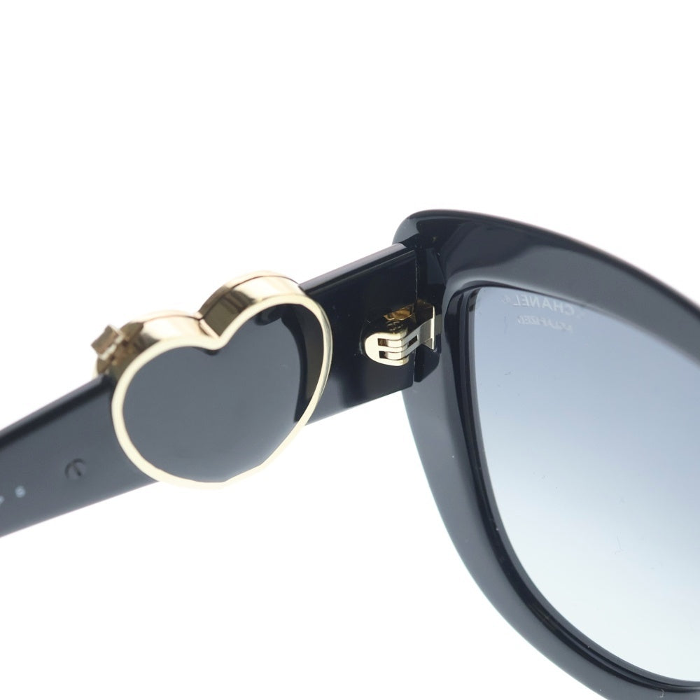 CHANEL(シャネル) ココマーク サングラス ブラックフレーム グラデーションレンズ アセテート 54□18 5517-A レディース