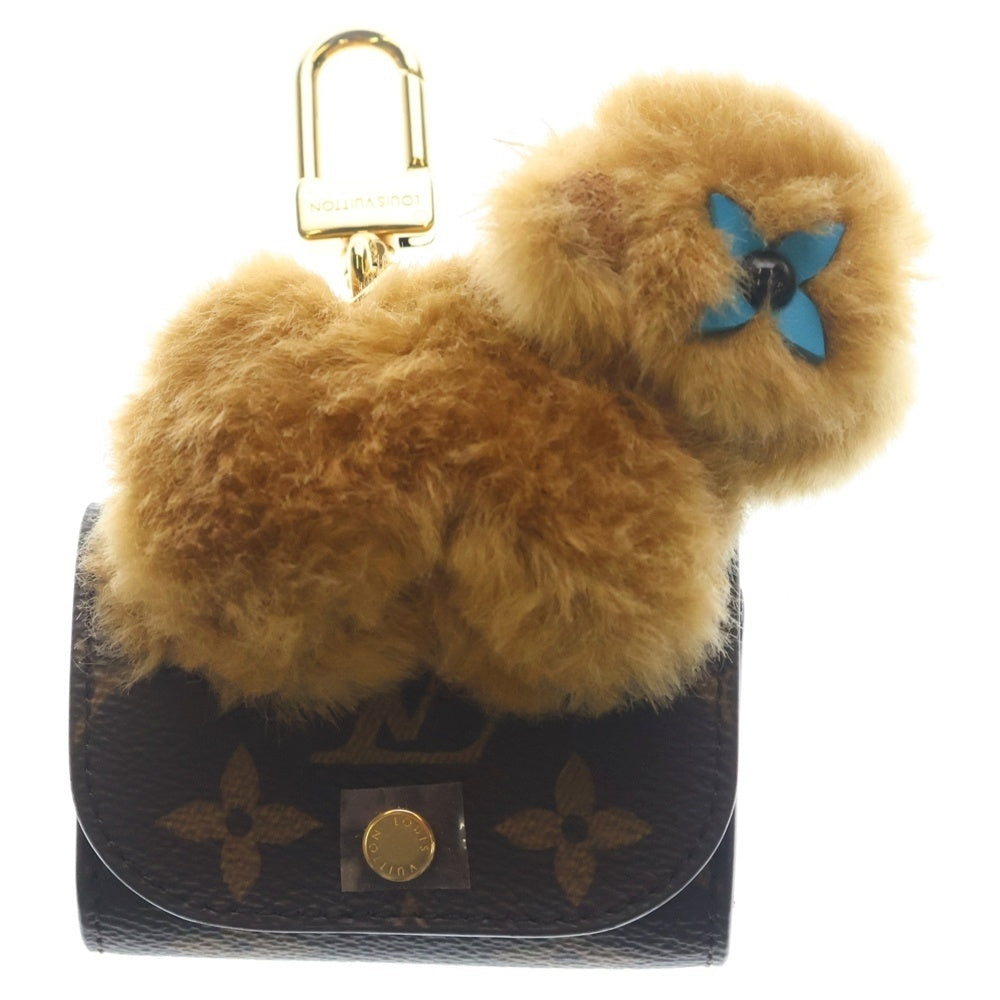 LOUIS VUITTON(ルイヴィトン) バッグチャーム・LV キュート カピバラ ブラウン PVC M02956 ゴールド金具 レディース