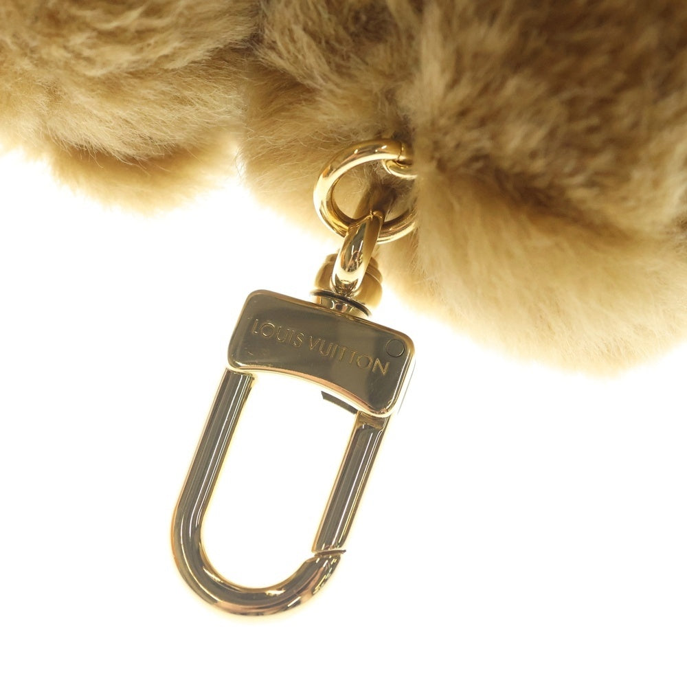 LOUIS VUITTON(ルイヴィトン) バッグチャーム・LV キュート カピバラ ブラウン PVC M02956 ゴールド金具 レディース