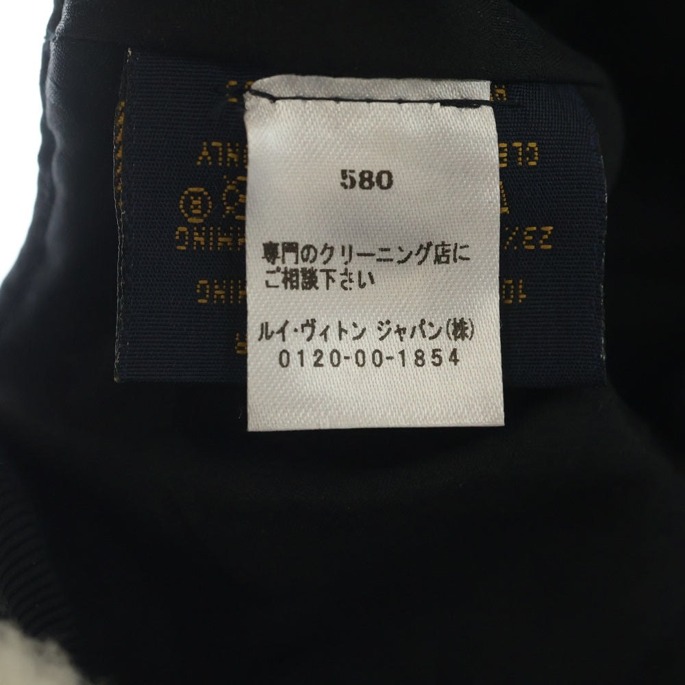 LOUIS VUITTON(ルイヴィトン) キャップ シェアリング ラムレザー×ムートン ブラック×ホワイト M M00493