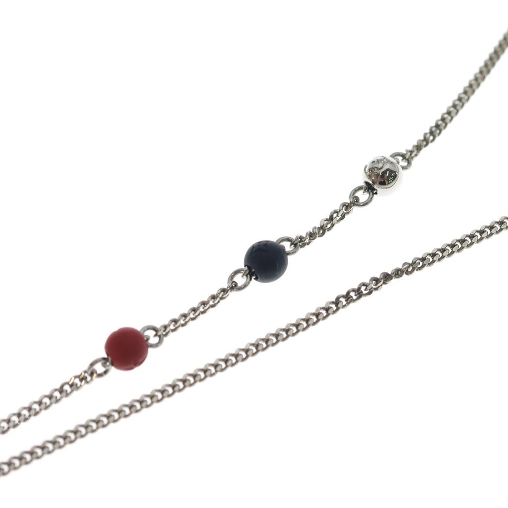 LOUIS VUITTON(ルイヴィトン) コリエ LVアイコニック インフィニティドット ネックレス ペンダント チェーン シルバー GP M01089 レディース
