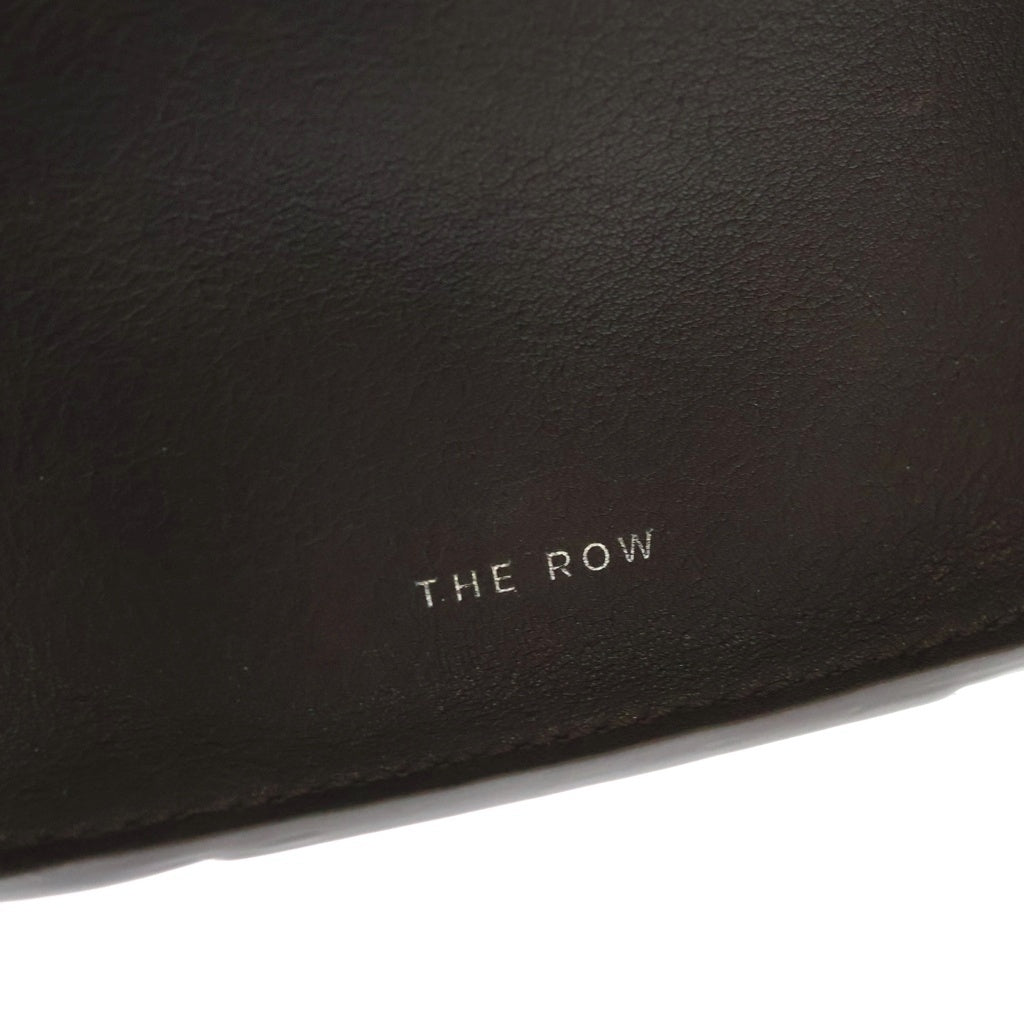 THE ROW(ザロウ) マルロ12 レザー ハンドバッグ ブラウン レディース