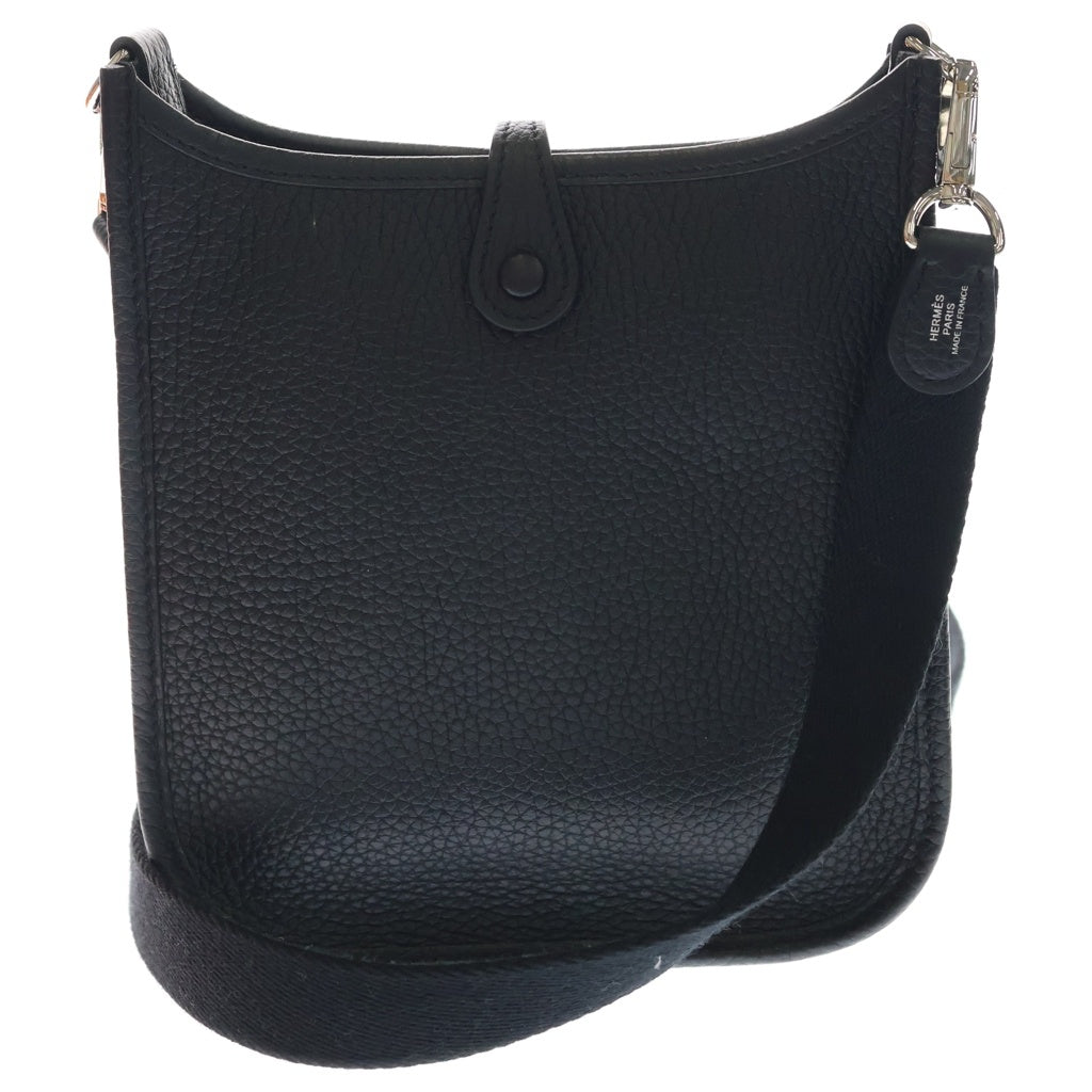 HERMES(エルメス) エブリン TPM ショルダーバッグ ブラック トリヨン レザー Y刻印 シルバー金具 レディース