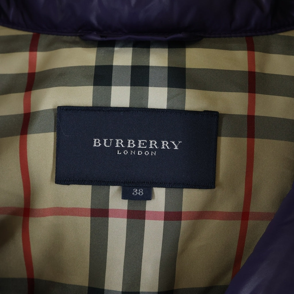 BURBERRY LONDON(バーバリーロンドン) ダウンジャケット パープル 38 FS342-725-36 レディース