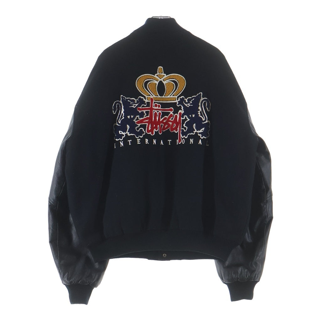 STUSSY(ステューシー) 90s オールドステューシー スタジャン ブラック L