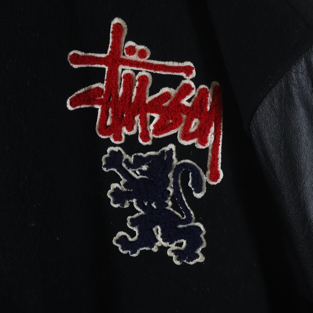 STUSSY(ステューシー) 90s オールドステューシー スタジャン ブラック L