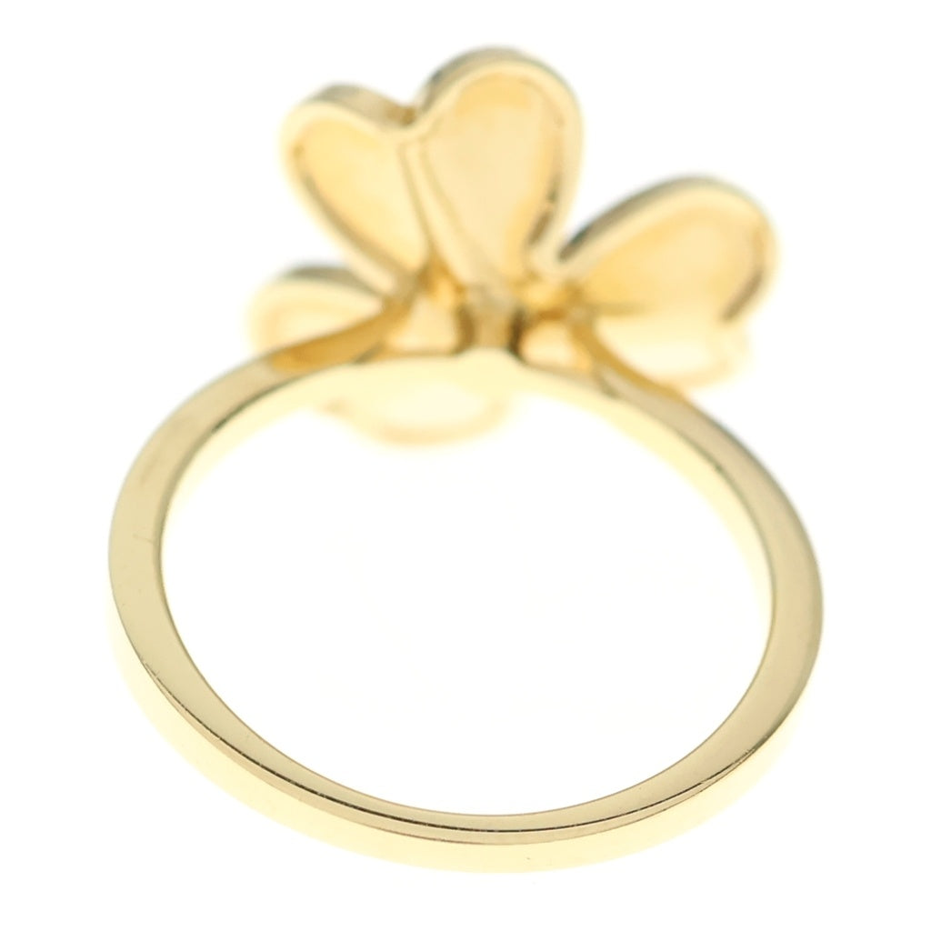 Van Cleef & Arpels(ヴァンクリーフアンドアーペル) フリヴォル リング 1PD ダイヤ Au750 K18 YG イエローゴールド レディース