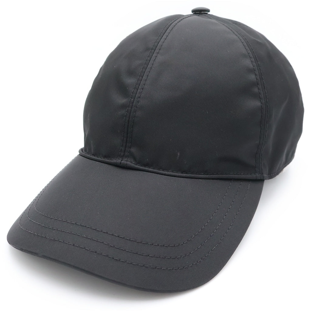 PRADA(プラダ) Re-Nylon ベースボールキャップ ブラック M 1HC274