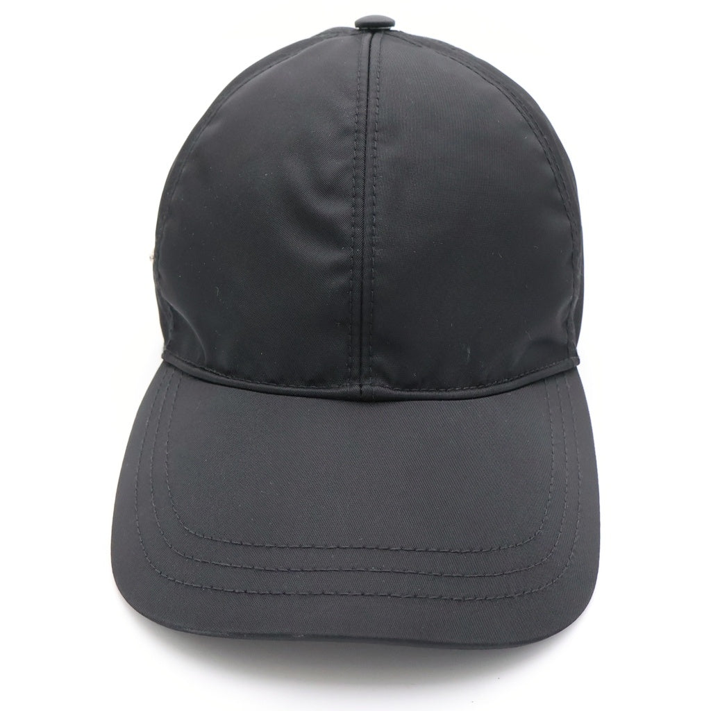 PRADA(プラダ) Re-Nylon ベースボールキャップ ブラック M 1HC274