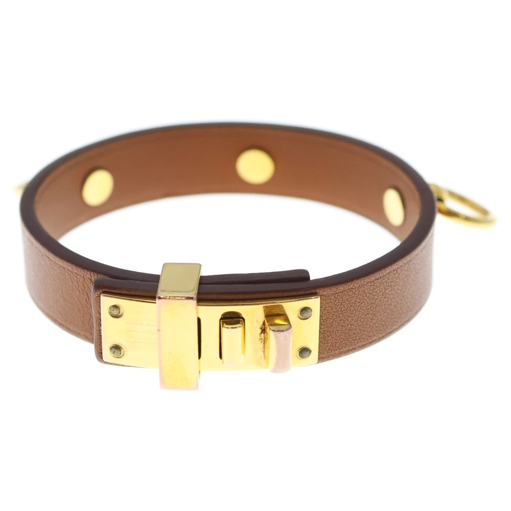 HERMES(エルメス) ミニドッグ アノー スイフト レザー ブレスレット