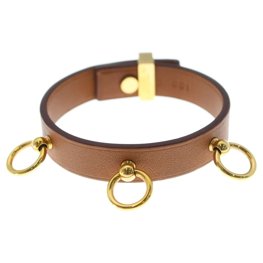 HERMES(エルメス) ミニドッグ アノー スイフト レザー ブレスレット