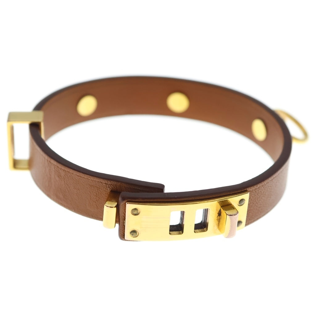 HERMES(エルメス) ミニドッグ アノー スイフト レザー ブレスレット