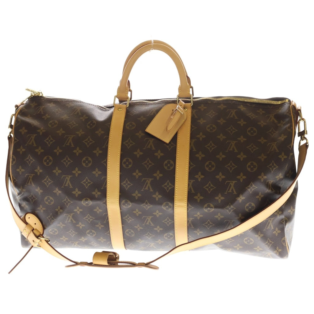 LOUIS VUITTON(ルイヴィトン) モノグラム キーポルバンドリエール50 ボストンバッグ ブラウンPVCレザー M41416 レディース