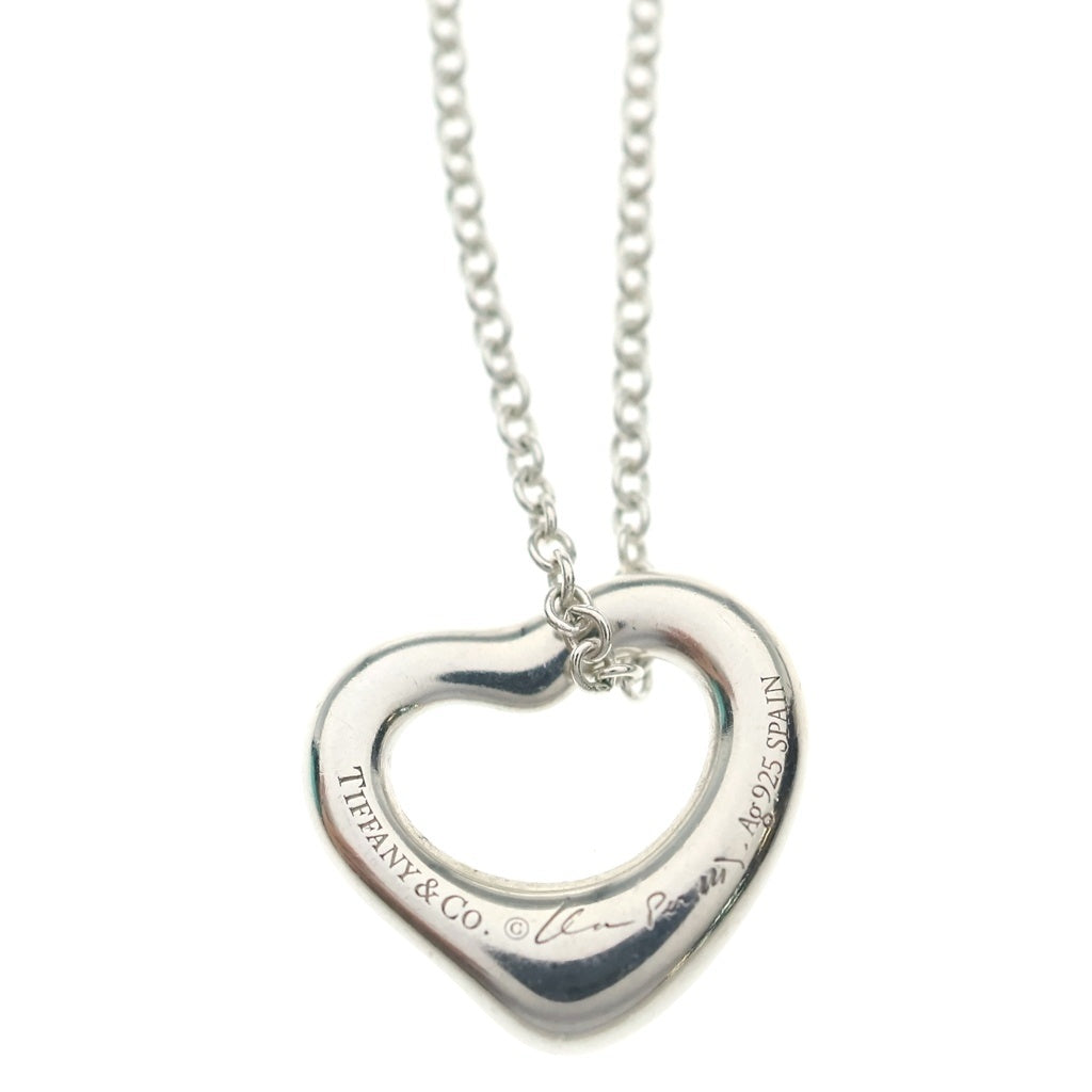 TIFFANY & Co.(ティファニー) オープンハート ネックレス シルバー レディース