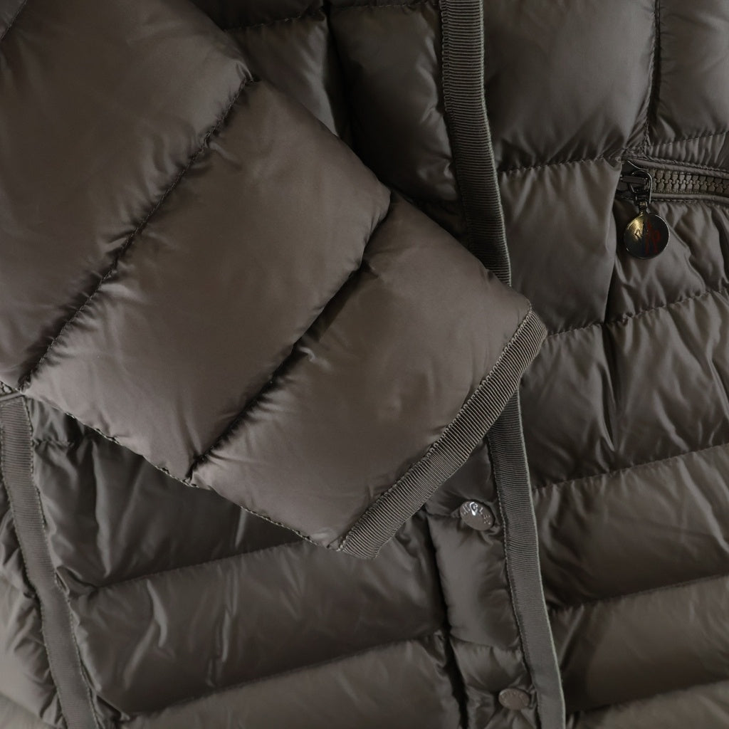 MONCLER(モンクレール) 15AW HERMIFUR エルミファー ロングダウンジャケット ベージュ レディース A209349955615 53048
