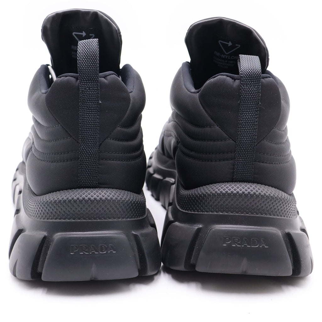 PRADA(プラダ) ラッシュ ナイロン ギャバジン ローカットシューズ スニーカー ブラック レディース 1E655M