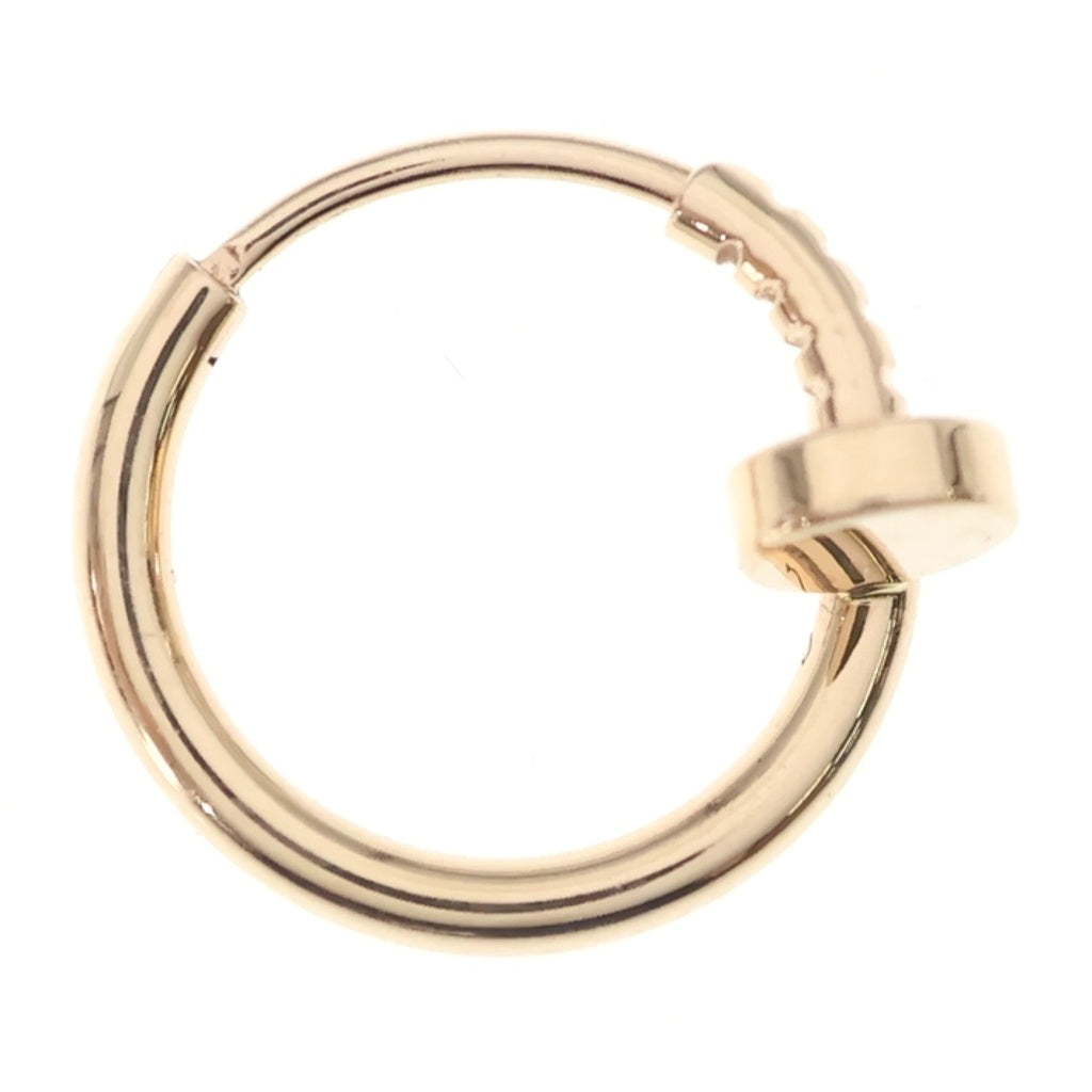 Cartier(カルティエ) ジュスト アン クル ピアス Au750 K18 PG ピンクゴールド レディース