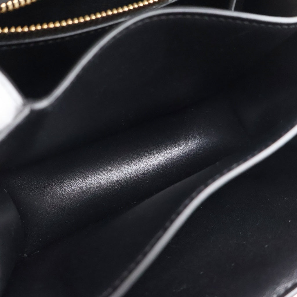 CELINE(セリーヌ) クラシックボックス ショルダーバッグ ミニバッグ ブラック レザー ゴールド金具 レディース