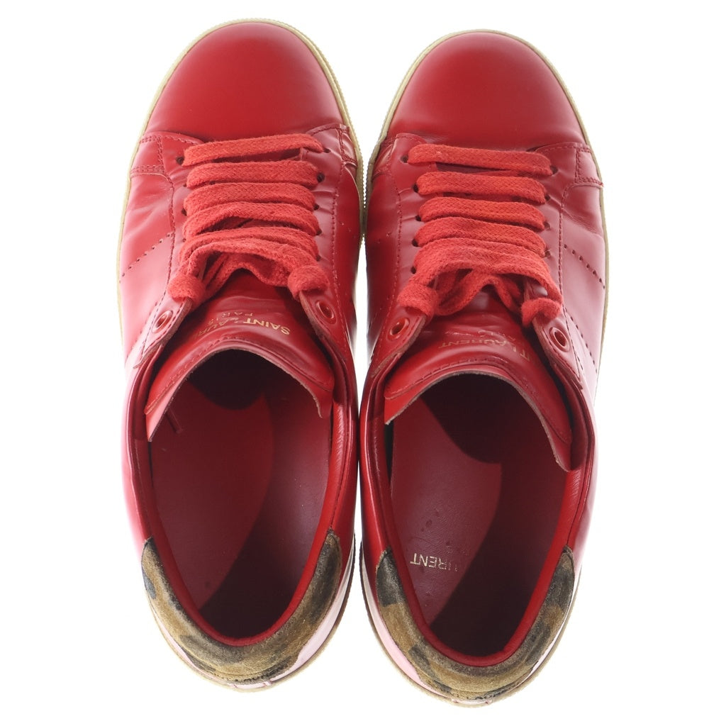 SAINT LAURENT PARIS(サンローランパリ) SL/06 ローカットスニーカー レッド VU421570 レディース