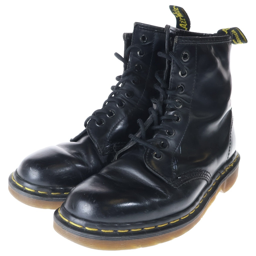 Dr.Martens(ドクターマーチン) 8ホール レザー ショート ブーツ シューズ ブラック レディース