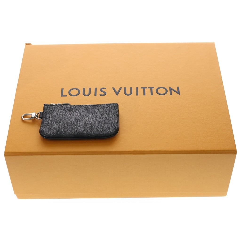 LOUIS VUITTON(ルイヴィトン) ダミエグラフィット トリオメッセンジャーバッグ ショルダーバッグ ブラック ノワール PVC N50017 シルバー金具 レディース