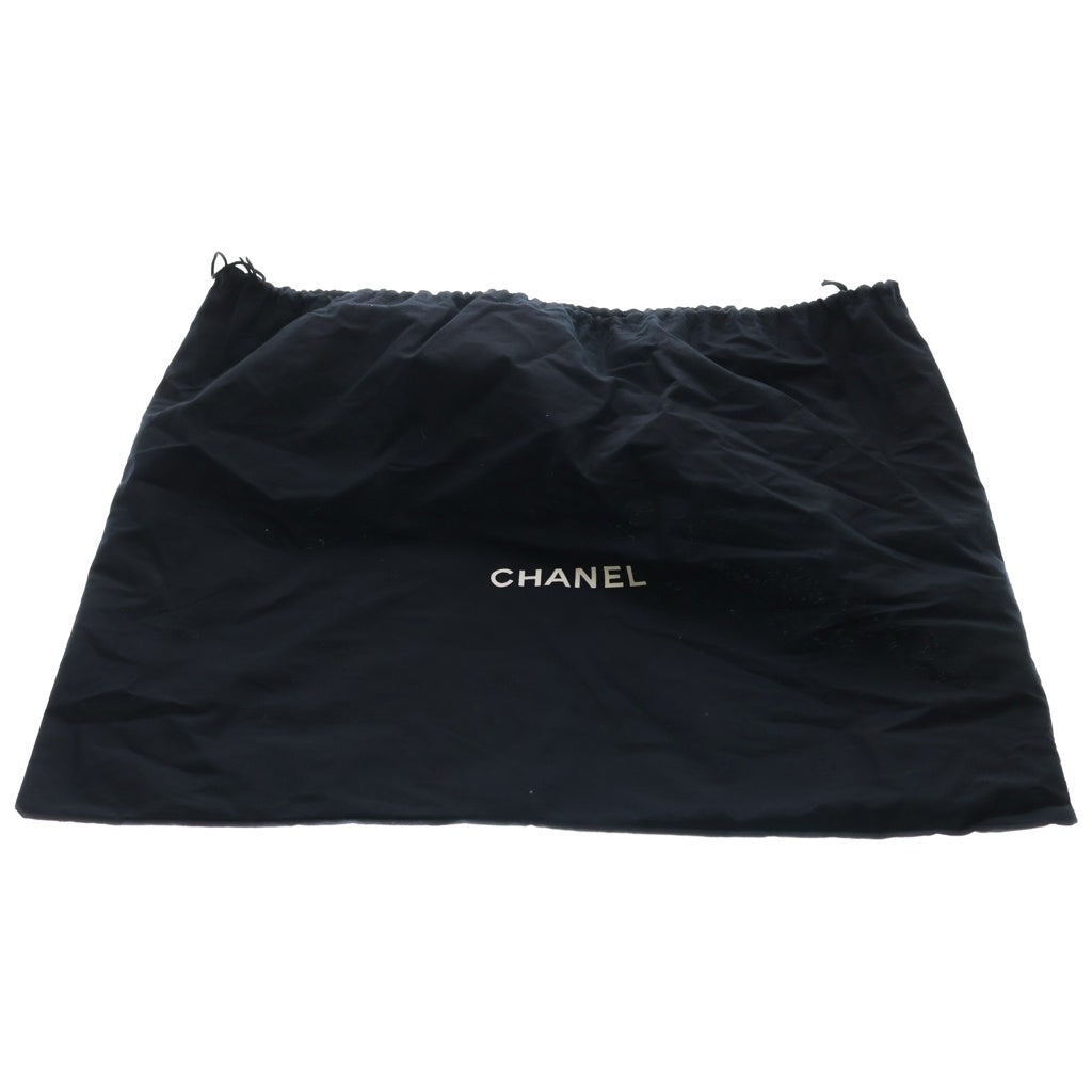 CHANEL(シャネル) マトラッセ チェーントートバッグ ハンドバッグ ブラック レザー×ハラコ A32499 シルバー金具 レディース