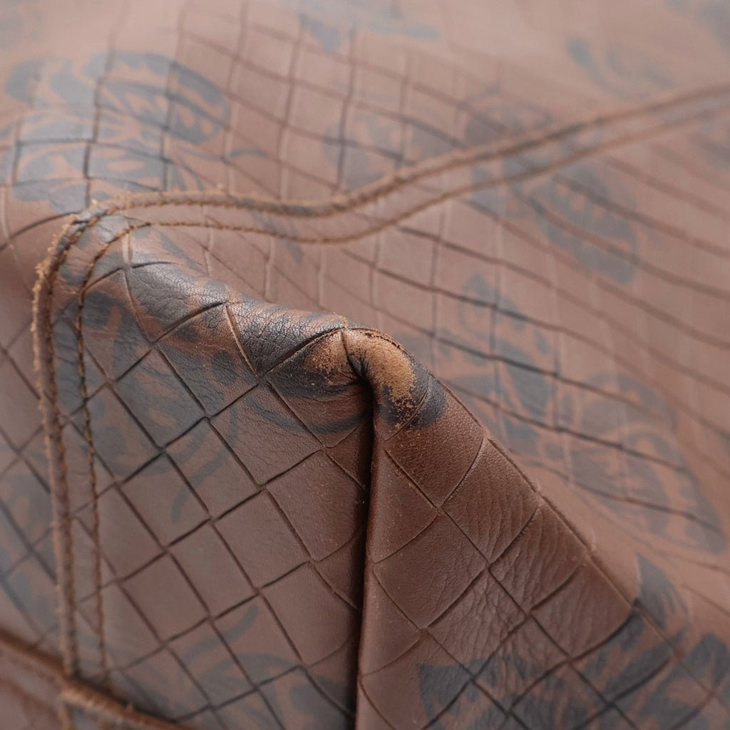 BOTTEGA VENETA(ボッテガヴェネタ) イントレッチオミラージュ バタフライ ハンドバッグ トートバッグ ブラウン レザー レディース