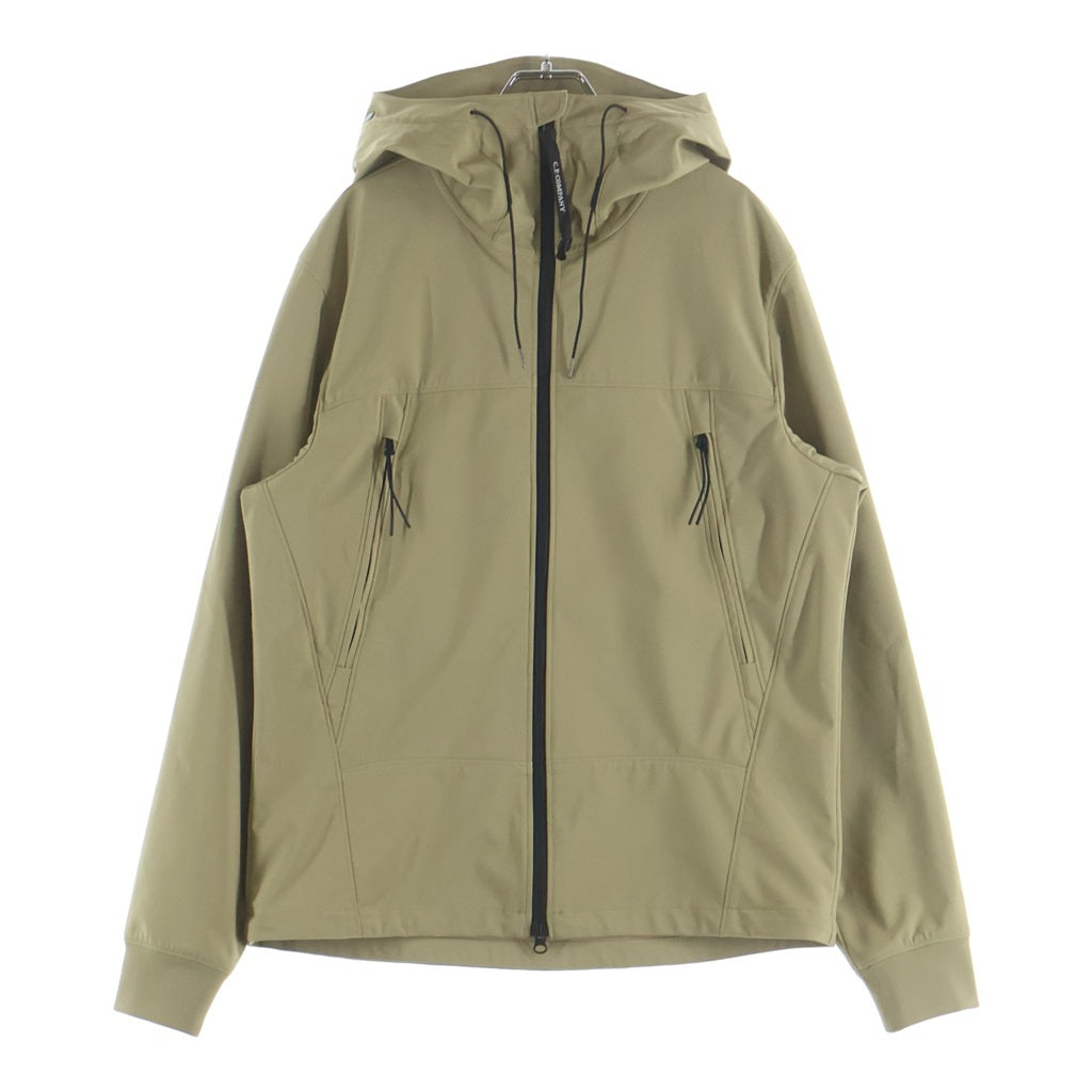 C.P. Company(シーピーカンパニー) Shell-R Goggle Jacket ゴーグル ライトシェルジャケット ベージュ 10CMOW013A