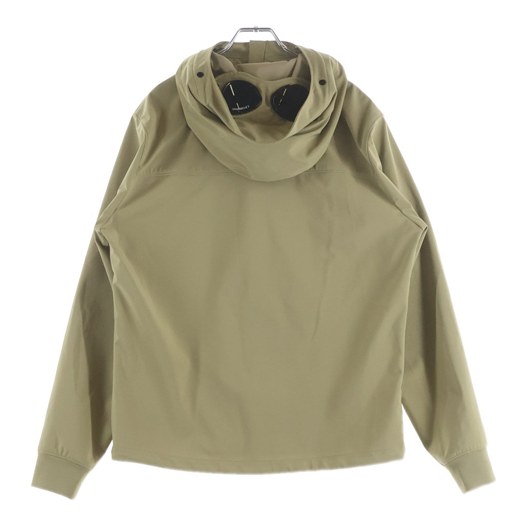 C.P. Company(シーピーカンパニー) Shell-R Goggle Jacket ゴーグル ライトシェルジャケット ベージュ 10CMOW013A