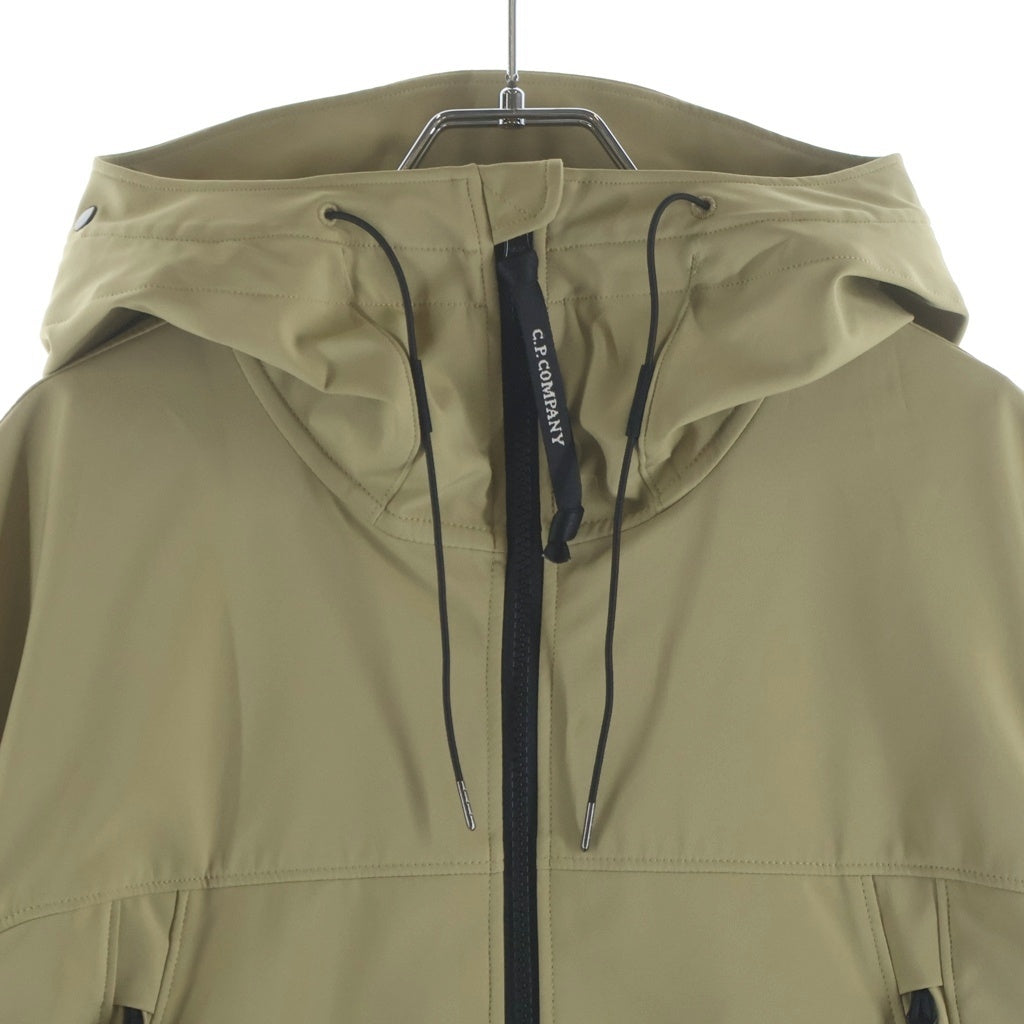 C.P. Company(シーピーカンパニー) Shell-R Goggle Jacket ゴーグル ライトシェルジャケット ベージュ 10CMOW013A