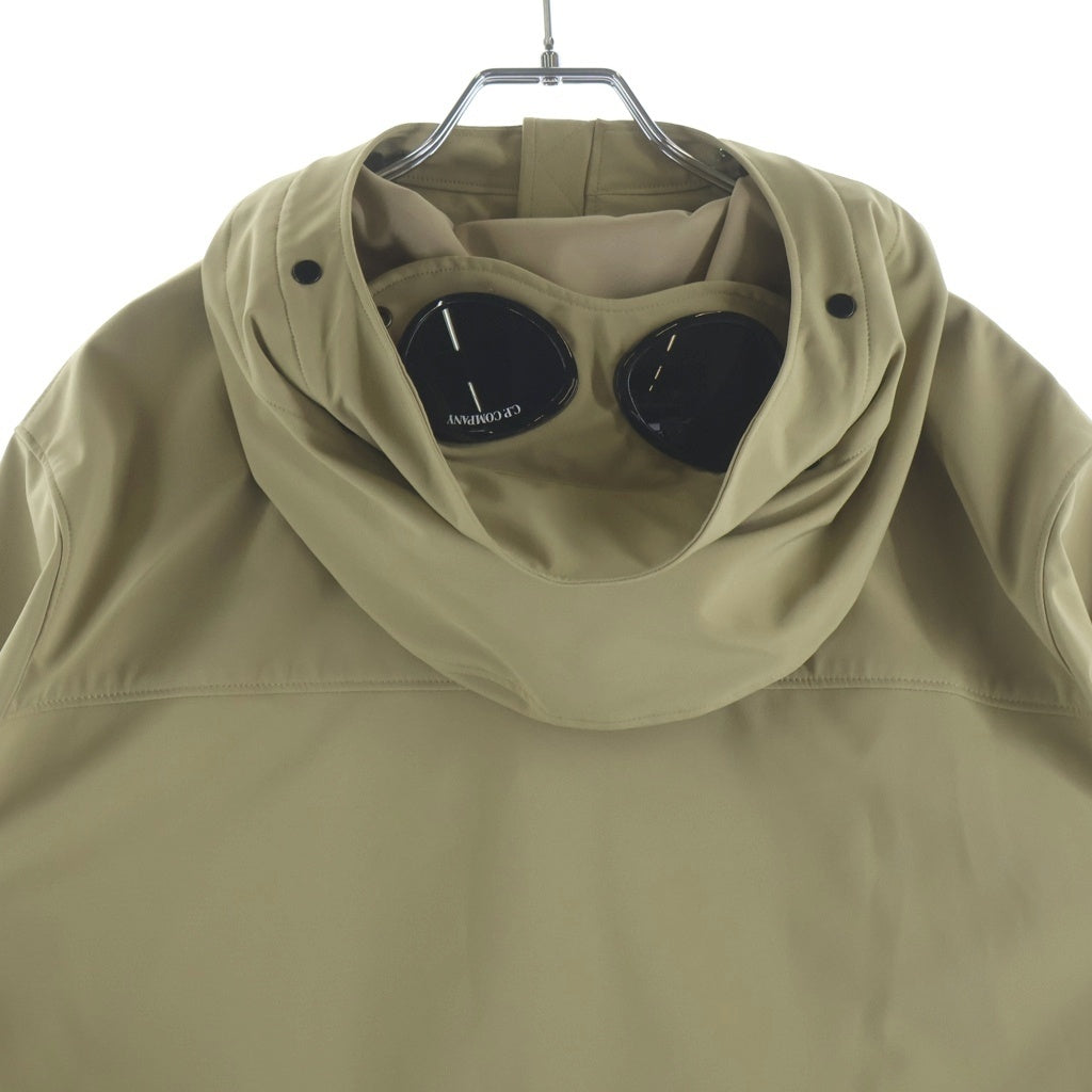 C.P. Company(シーピーカンパニー) Shell-R Goggle Jacket ゴーグル ライトシェルジャケット ベージュ 10CMOW013A