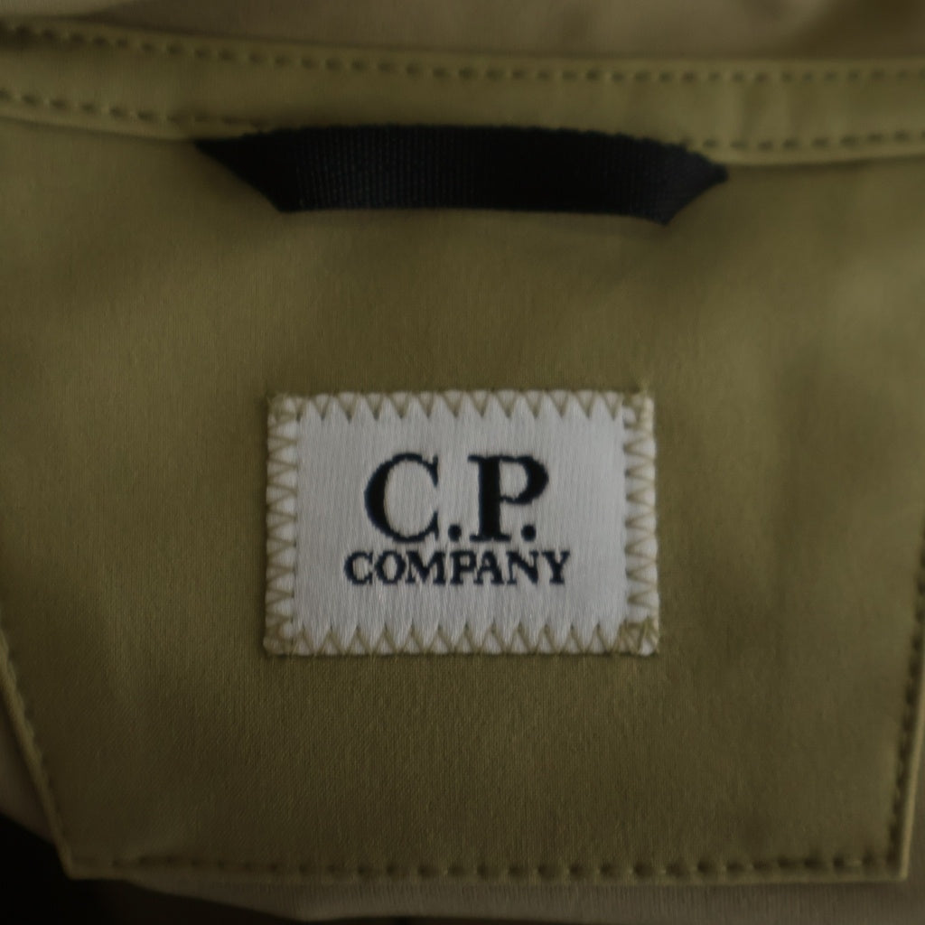 C.P. Company(シーピーカンパニー) Shell-R Goggle Jacket ゴーグル ライトシェルジャケット ベージュ 10CMOW013A