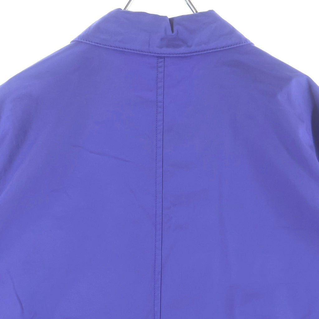 STONE ISLAND(ストーンアイランド) 20AW ジップアップ ワーク シャツジャケット ブルー 751510610
