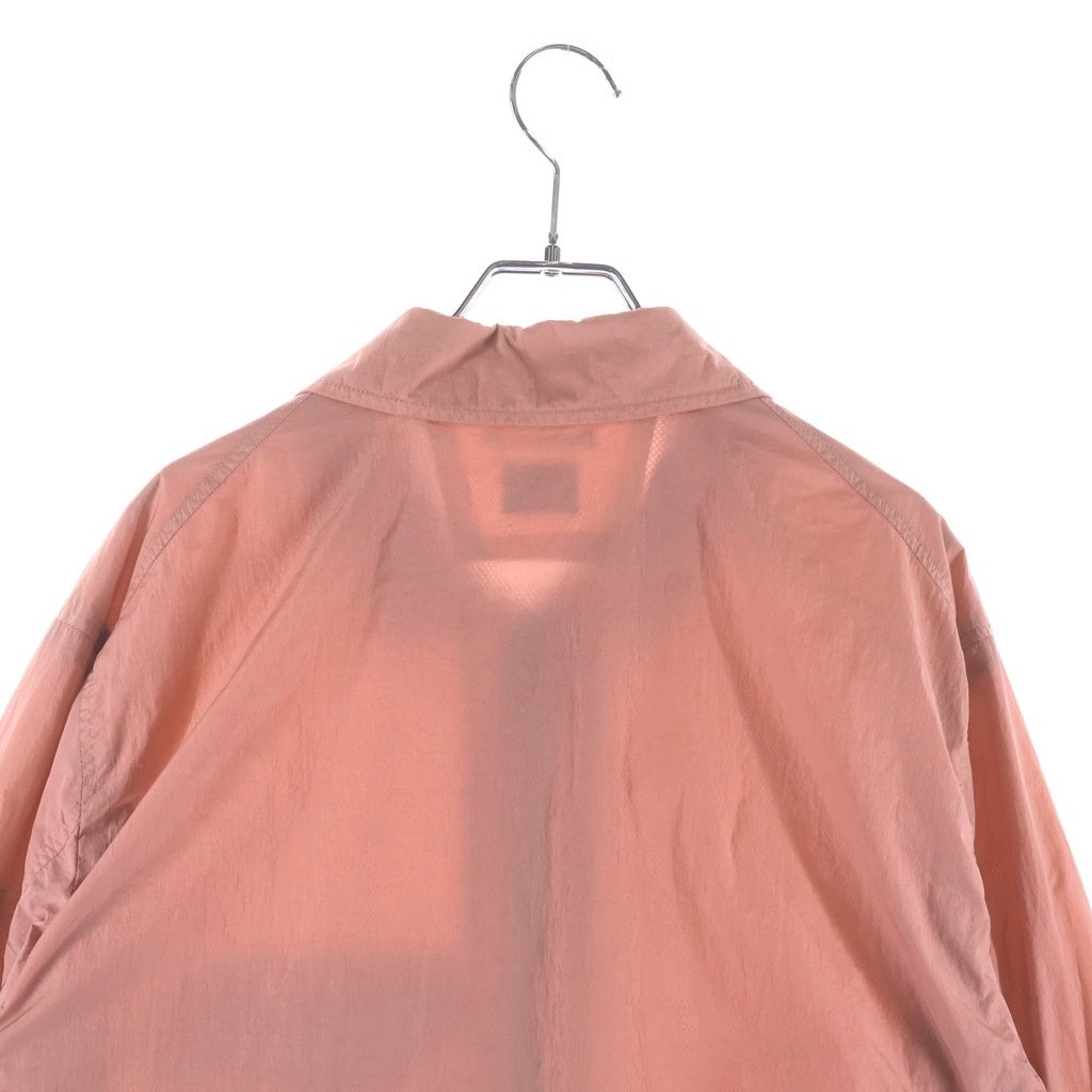 C.P. Company(シーピーカンパニー) 23SS Chrome-R Full Zip Overshirt クロム アール フルジップアップ ナイロン シャツ ジャケット ピンク 14CMOS041A
