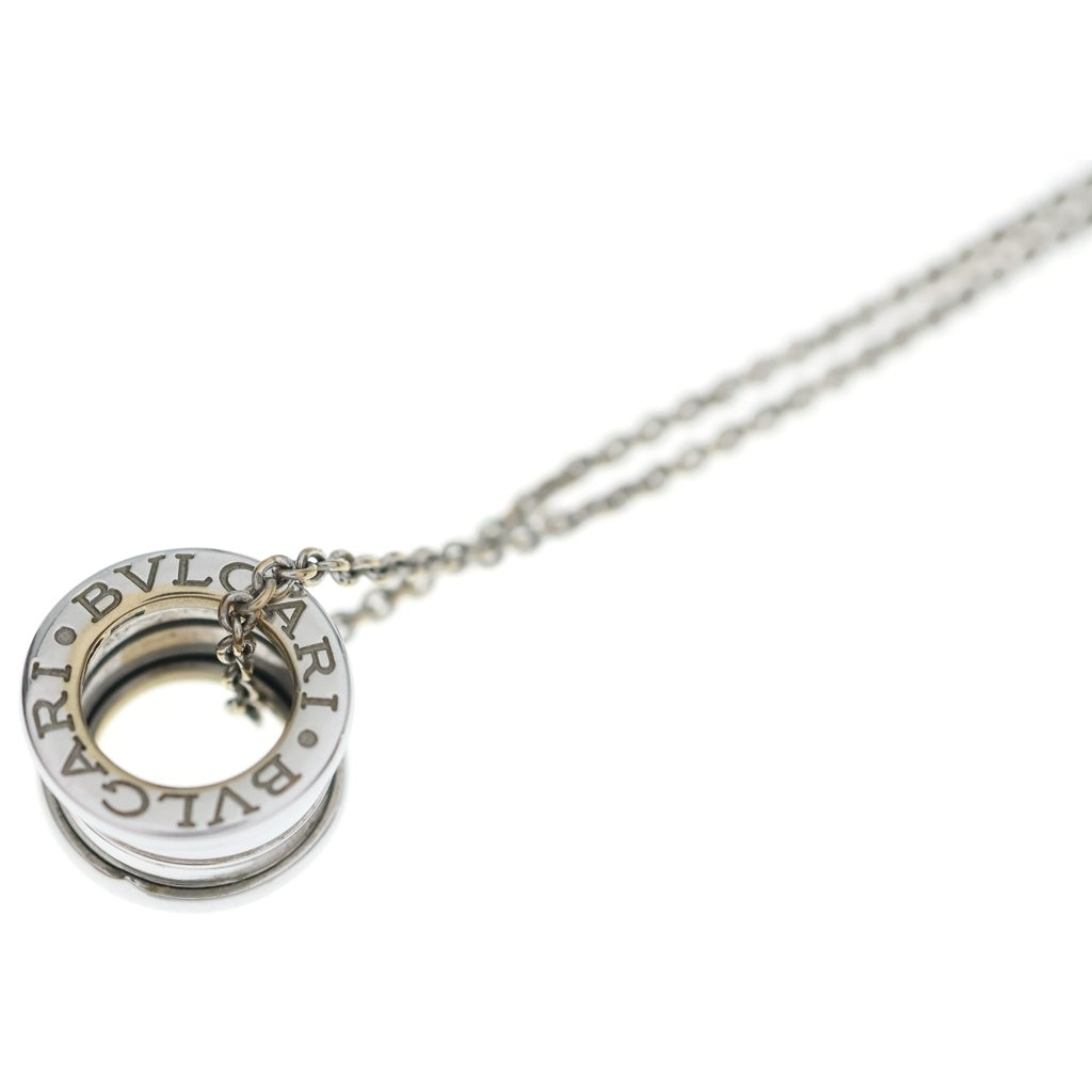 BVLGARI(ブルガリ) ビーゼロワン ネックレス ペンダント チェーンホワイトゴールド 750WG 11.6g レディース