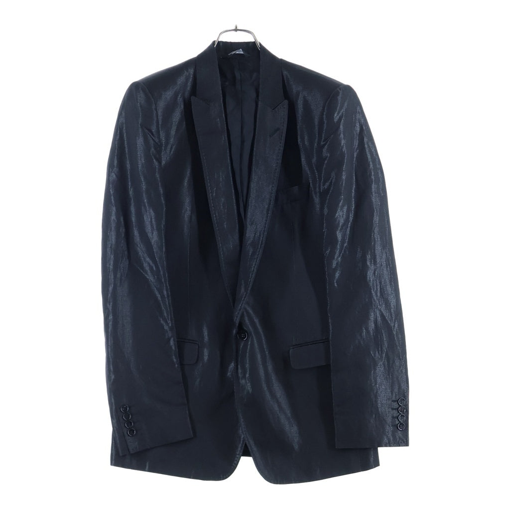 DOLCE & GABBANA(ドルチェアンドガッバーナ) ■テーラードジャケット ブラック レーヨン ポケット