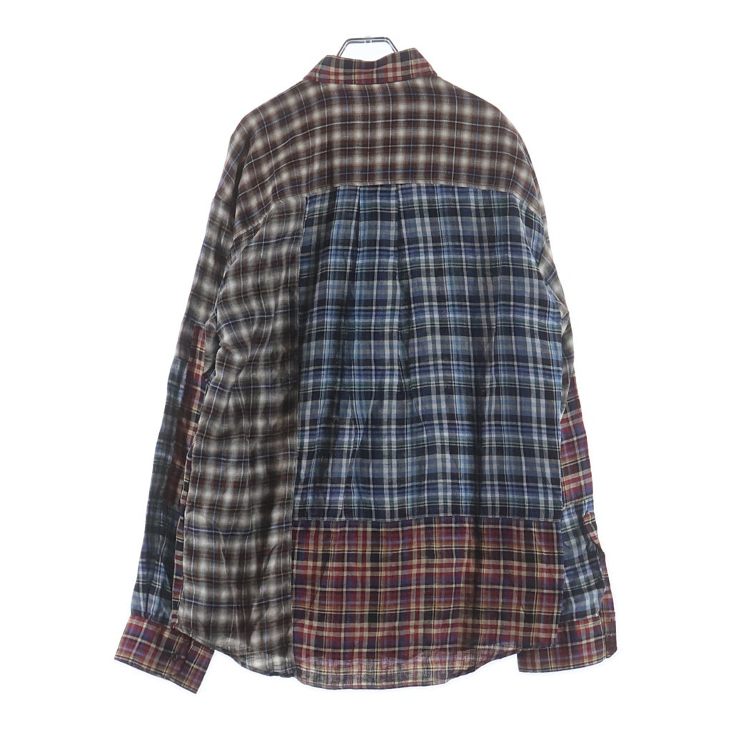 DSQUARED2(ディースクエアード) ■長袖チェックシャツ マルチカラー コットン S74DM0607