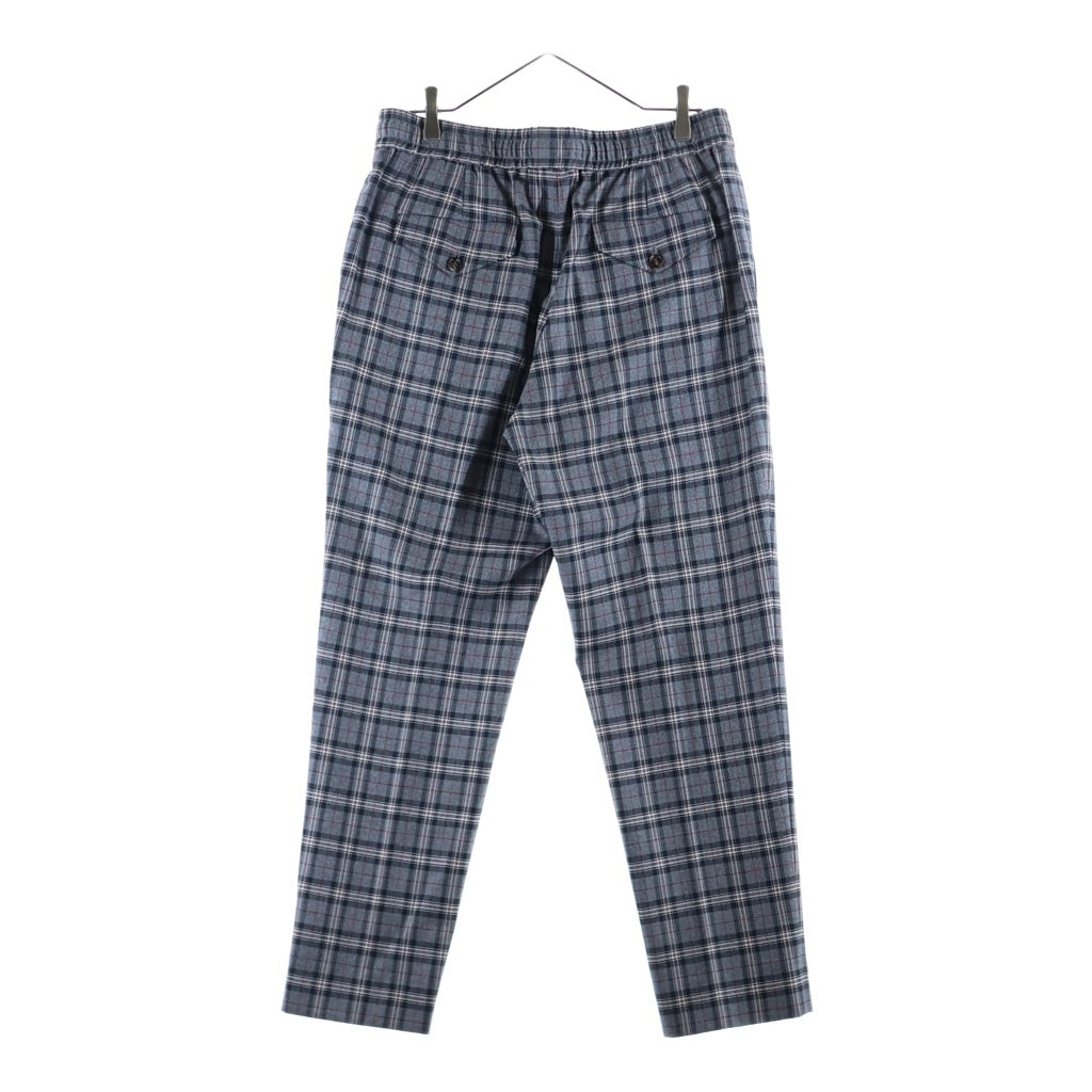 GUCCI(グッチ) ■Check Slacks Pants 522936 Z552J チェックスラックスパンツ グレー 46 522936 Z552J