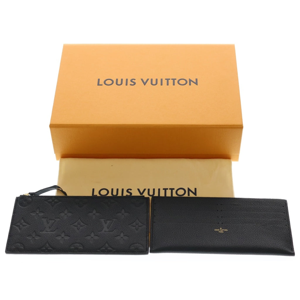 LOUIS VUITTON(ルイヴィトン) アンプラント ポシェット フェリシー チェーンウォレット ショルダーバッグ ミニバッグ ブラック ノワール レザー M64064 ゴールド金具 レディース