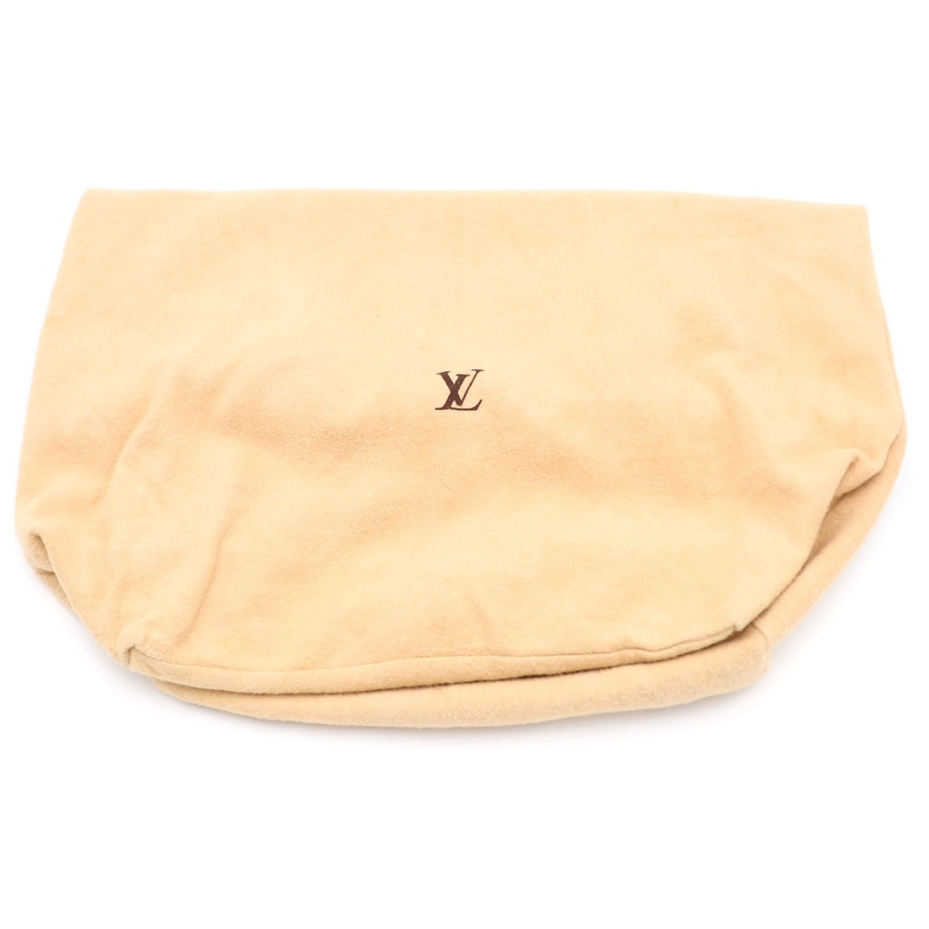 LOUIS VUITTON(ルイヴィトン) モノグラムミニ ジョセフィーヌGM ボストンバッグ ハンドバッグ ネイビー×ベージュ レザー×キャンバス M92214 ゴールド金具 レディース