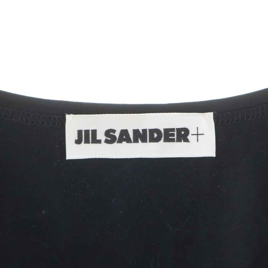 JIL SANDER(ジルサンダー) ロゴ刺繍 ノースリーブ タンクトップ