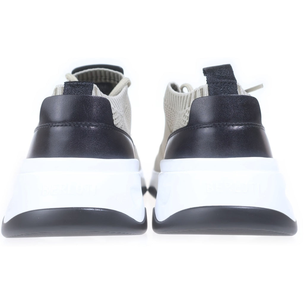 Berluti(ベルルッティ) シャドウ ロゴ ローカットスニーカー グレー